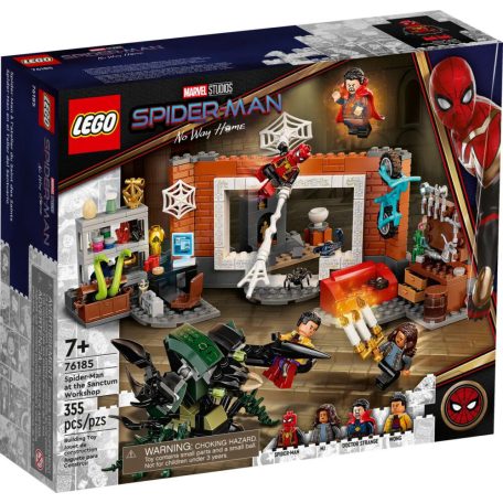 LEGO Super Heroes Pókember a Sanctum műhelynél 76185